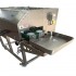 Crab center-cutting and splitting machine.