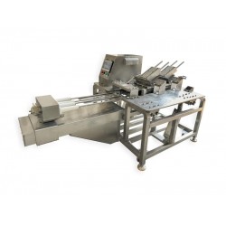 Oblique slicing machine