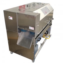 Descaling open back machine