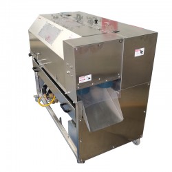 Descaling open back machine