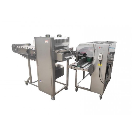Machine Combination of Cutting Fish Head Tail and Filleting Fish Machine Combination of Cutting Fish Head Tail and Filleting Fish