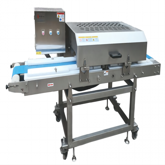 Horizontal slicing machine