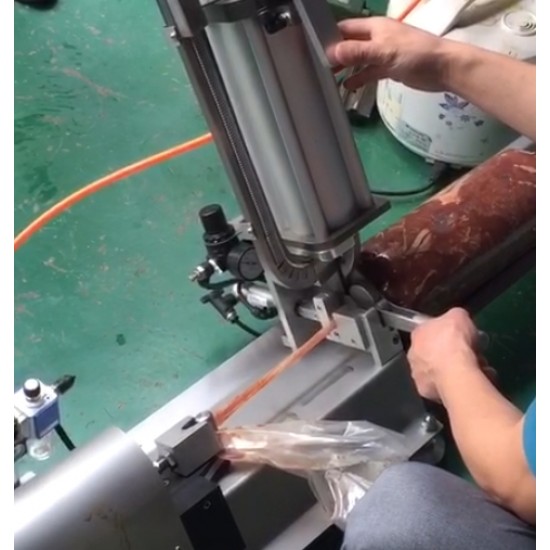 Pneumatic Tensioning and Stapling Machine Pneumatic Tensioning and Stapling Machine
