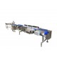 Conveyor belt type key sorting machine.