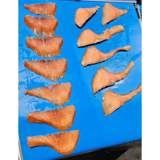 Salmon Bevel Cutting Machine Meat Chicken Breast Slicing Machine