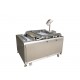 Salmon oblique slicing machine